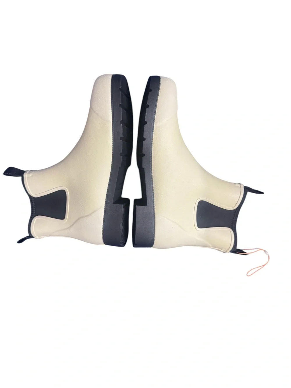 Quince Waterproof Ankle Rain Boot In Stone Size 8